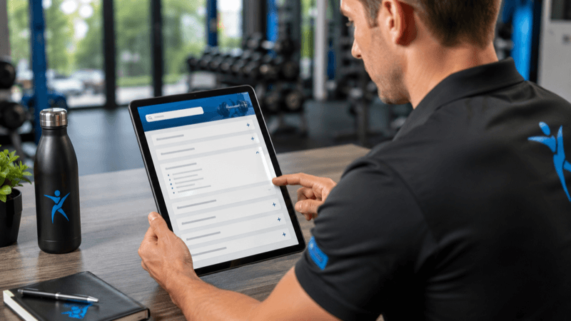AI trained on your full fitness business service menu — memberships, classes, personal training